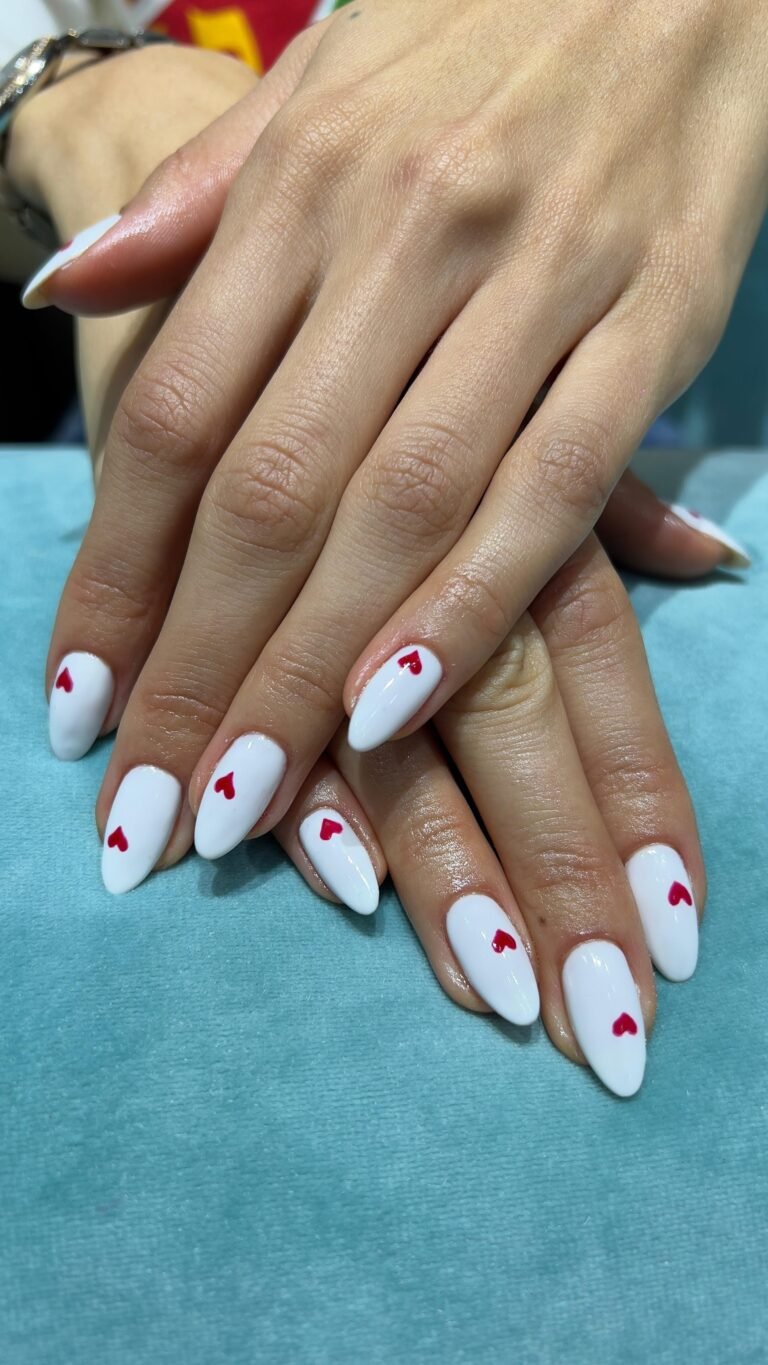 Gel manicure and nail art at Zuri Beauty Lounge, Jumeirah 1, Dubai