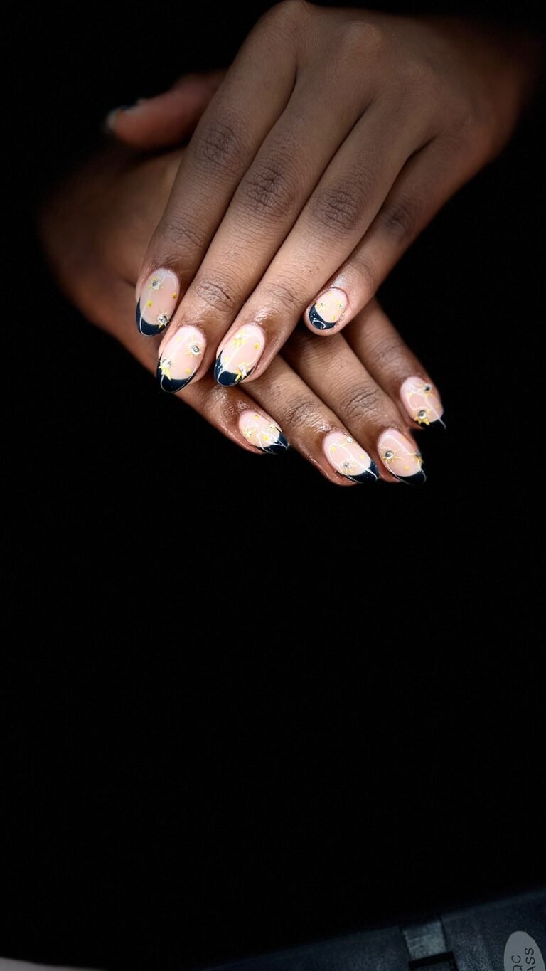 Gel manicure and nail art at Zuri Beauty Lounge, Jumeirah 1, Dubai