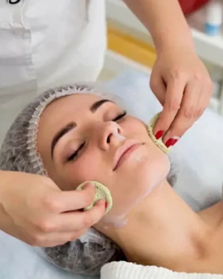 Facial treatment at Zuri Beauty Lounge