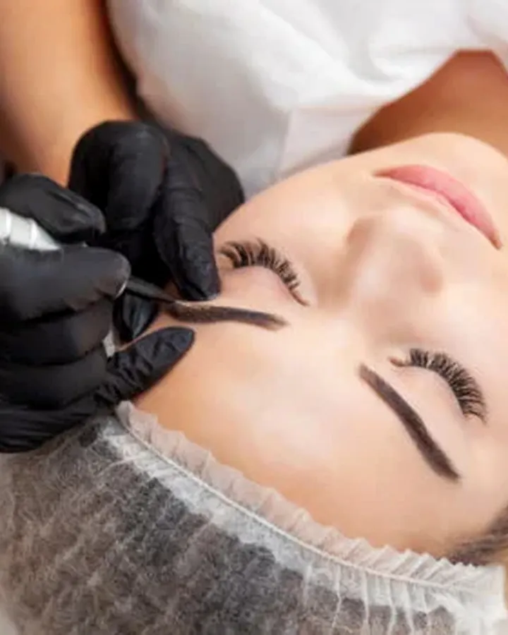 Lash and brow services at Zuri Beauty Lounge